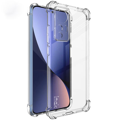 For Xiaomi 12 imak All-inclusive Shockproof Airbag TPU Case with Screen Protector(Transparent) - Xiaomi Accessories by imak | Online Shopping UK | buy2fix