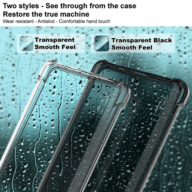 For Samsung Galaxy S22 Ultra 5G imak TPU Phone Case with Screen Protector(Transparent) - Samsung Accessories by imak | Online Shopping UK | buy2fix
