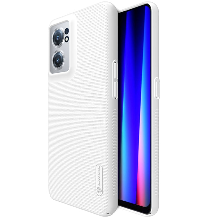 For OnePlus Nord CE 2 5G NILLKIN Frosted PC Phone Case(White) - OnePlus Cases by NILLKIN | Online Shopping UK | buy2fix