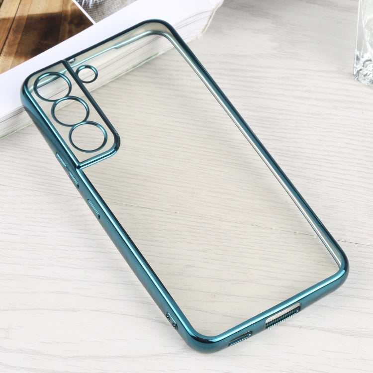 For Samsung Galaxy S22 5G SULADA Elastic Silicone Edge + TPU Phone Case(Green) - Galaxy S22 5G Cases by SULADA | Online Shopping UK | buy2fix