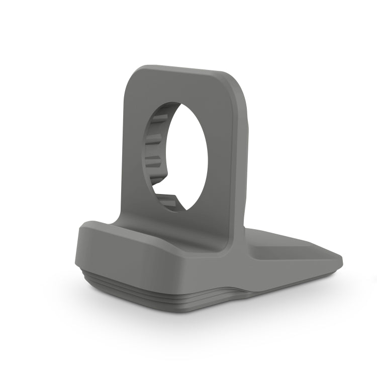Silicone Charging Holder for Apple Watch(Grey) - Charger / Holder by buy2fix | Online Shopping UK | buy2fix