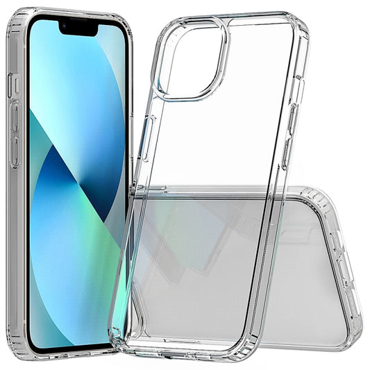 For iPhone 14 Shockproof Scratchproof TPU + Acrylic Phone Case (Transparent) - iPhone 14 Cases by buy2fix | Online Shopping UK | buy2fix