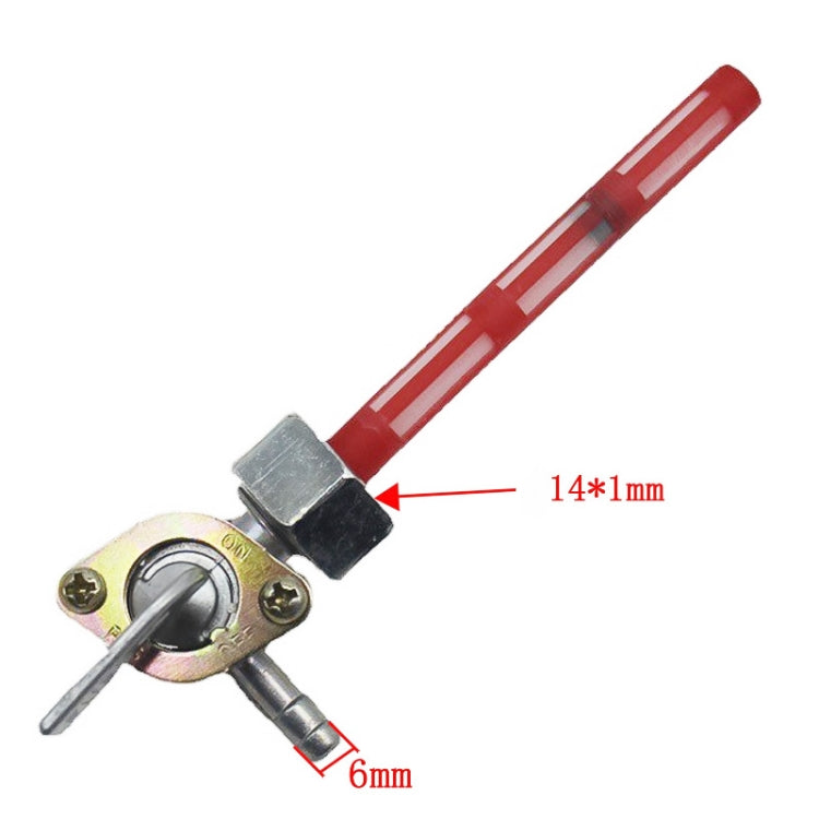 Motorcycle Fuel Tap Valve Petcock Fuel Tank Gas Switch for Honda CB400F 1977(Red) - In Car by buy2fix | Online Shopping UK | buy2fix