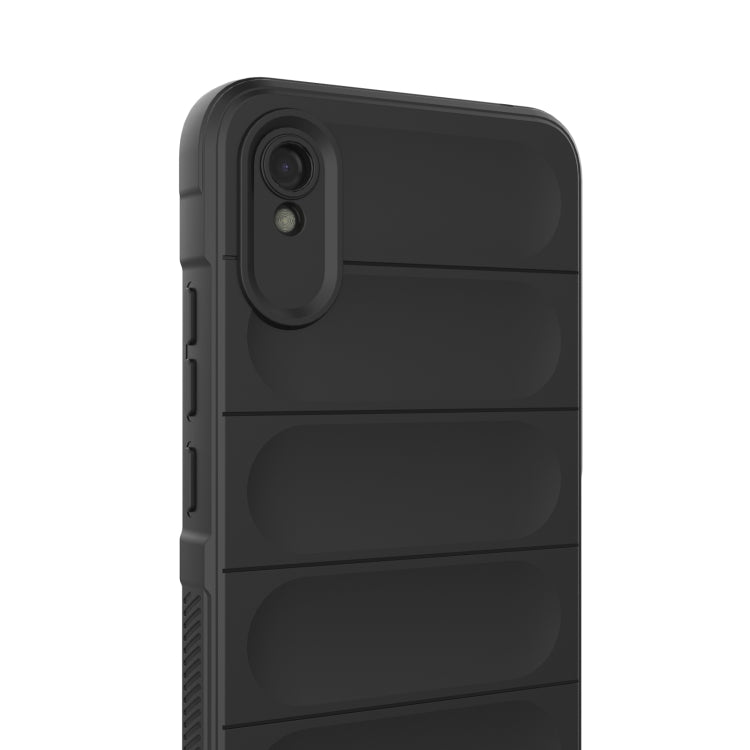 For Xiaomi Redmi 9A Magic Shield TPU + Flannel Phone Case(Dark Green) - Xiaomi Cases by buy2fix | Online Shopping UK | buy2fix