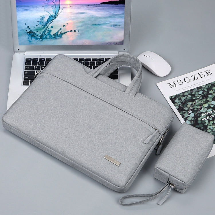 Handbag Laptop Bag Inner Bag with Power Bag, Size:15.6 inch(Grey) - Other by buy2fix | Online Shopping UK | buy2fix