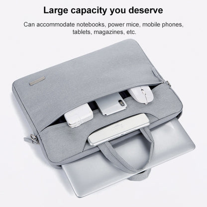 Handbag Laptop Bag Inner Bag with Shoulder Strap, Size:12 inch(Grey) - Other by buy2fix | Online Shopping UK | buy2fix