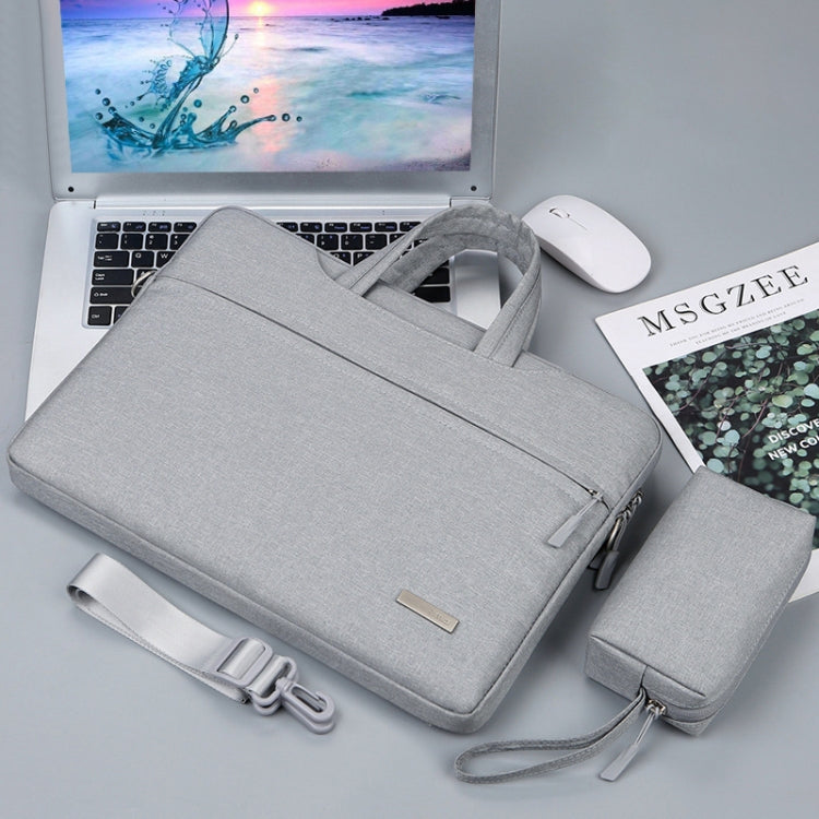 Handbag Laptop Bag Inner Bag with Shoulder Strap/Power Bag, Size:12 inch(Grey) - Other by buy2fix | Online Shopping UK | buy2fix