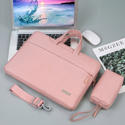 Handbag Laptop Bag Inner Bag with Shoulder Strap/Power Bag, Size:16.1 inch(Pink) - Other by buy2fix | Online Shopping UK | buy2fix