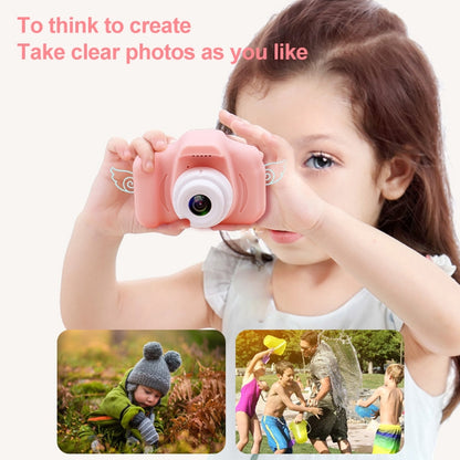X2S 2.0 Inch LCD Screen Mini Children Camera Digital Camera, Resolution:Single Camera 800w(Yellow) - Consumer Electronics by buy2fix | Online Shopping UK | buy2fix