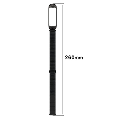 For Samsung Galaxy Fit 2 SM-R220 Nylon Loop Watch Band(Black) - Watch Bands by buy2fix | Online Shopping UK | buy2fix