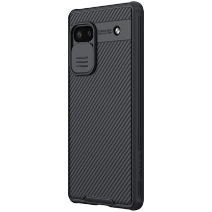 For Google Pixel 6a NILLKIN CamShield Pro Series PC Full Coverage Phone Case(Black) - Google Cases by NILLKIN | Online Shopping UK | buy2fix