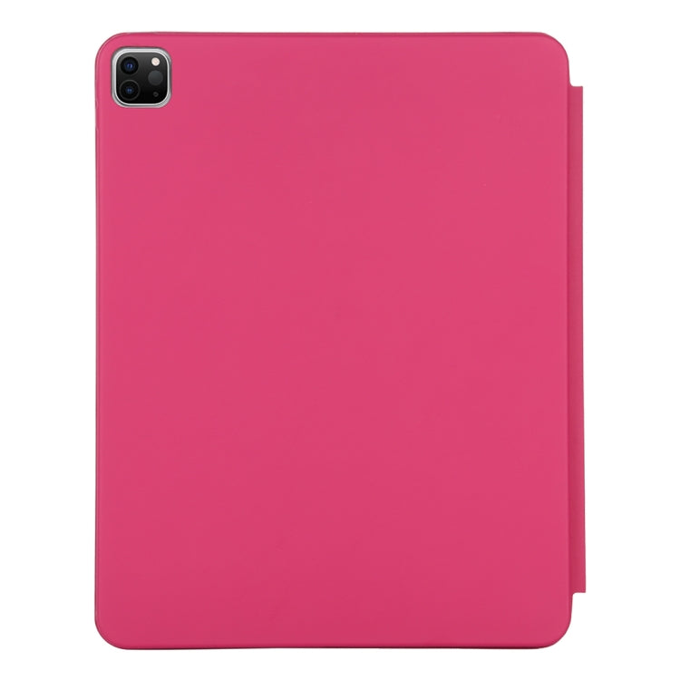 For iPad Pro 11 2022 / 2021 / 2020 3-fold Horizontal Flip Smart Leather Tablet Case with Sleep / Wake-up Function & Holder(Rose Red) - iPad Pro 11 (2022/2021) Cases by buy2fix | Online Shopping UK | buy2fix