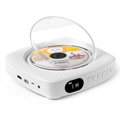 Kecag KC-609 Wall Mounted Home DVD Player Bluetooth CD Player, Specification:DVD/CD+Connectable TV + Charging Version(White) - DVD & LCD Player by Kecag | Online Shopping UK | buy2fix