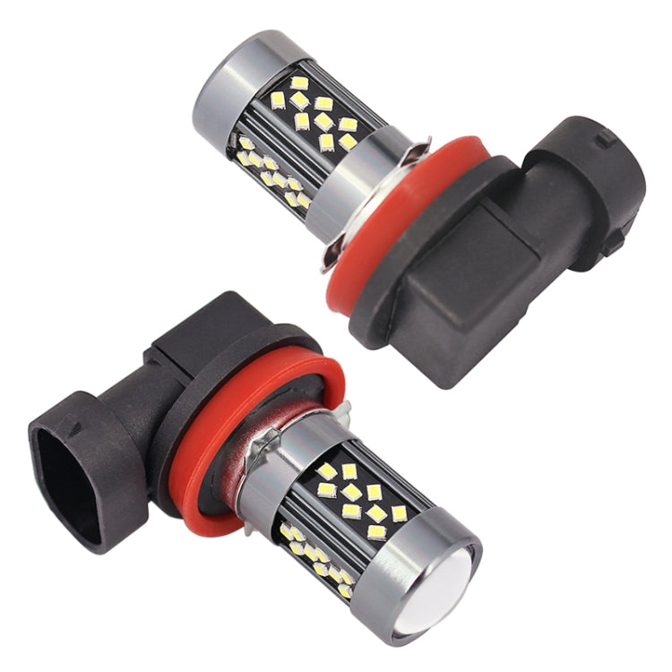 1 Pair H11 12V 7W Strobe Car LED Fog Light(Lime Light) - In Car by buy2fix | Online Shopping UK | buy2fix