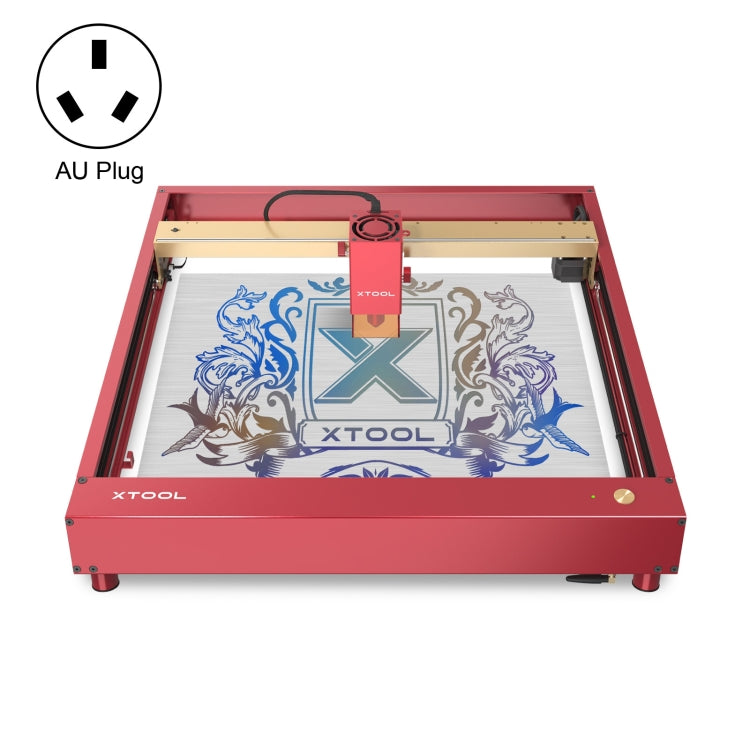 XTOOL D1 Pro-20W High Accuracy DIY Laser Engraving & Cutting Machine, Plug Type:AU Plug(Golden Red) - DIY Engraving Machines by XTOOL | Online Shopping UK | buy2fix
