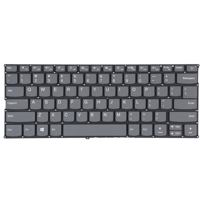 With Power Button US Version Keyboard for Lenovo IdeaPad 320s-13 320s-13ikb(Grey) - Computer & Networking by buy2fix | Online Shopping UK | buy2fix