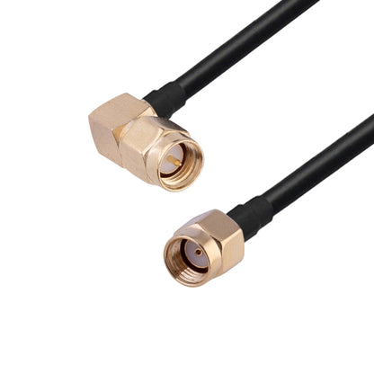 SMA Male Elbow to PR-SMA Male RG174 RF Coaxial Adapter Cable, Length: 30cm - Connectors by buy2fix | Online Shopping UK | buy2fix