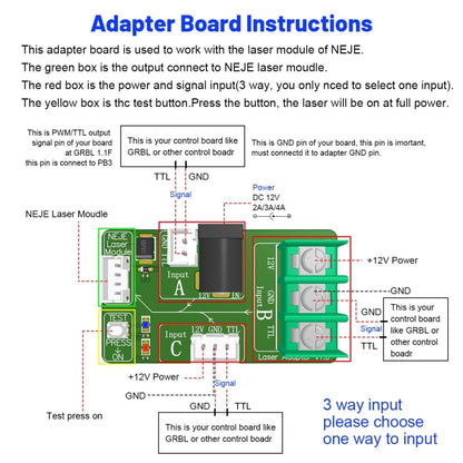 NEJE N25410 2.5W Laser Engraver Module Kits - Consumer Electronics by NEJE | Online Shopping UK | buy2fix