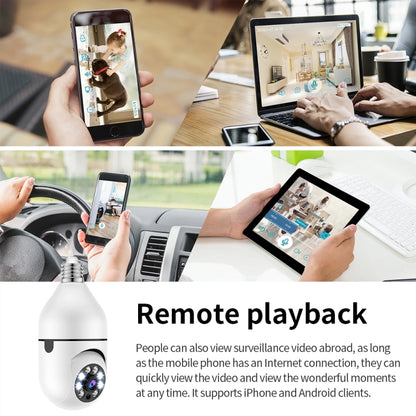 A6 2MP HD Light Bulb WiFi Camera Support Motion Detection/Two-way Audio/Night Vision/TF Card With 32G Memory Card - Security by buy2fix | Online Shopping UK | buy2fix