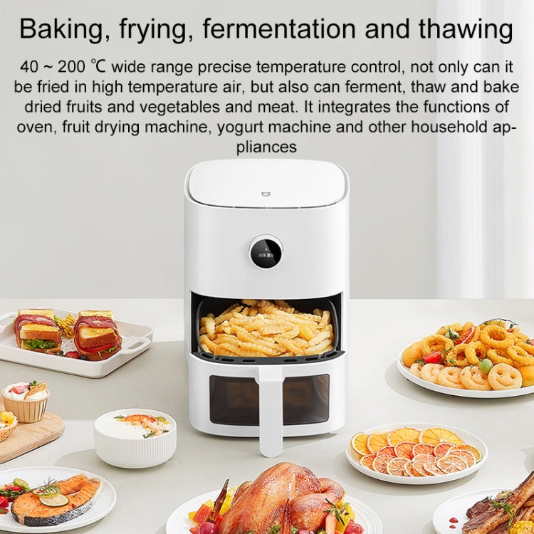 Original Xiaomi Mijia Smart Air Fryer Pro 4L OLED Screen Window Mijia APP Controlled, CN Plug - Home & Garden by Xiaomi | Online Shopping UK | buy2fix