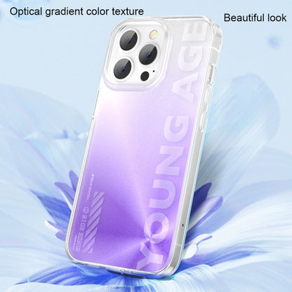 For iPhone 13 WEKOME Gorillas Gradient Colored Phone Case(Purple) - iPhone 13 Cases by WK | Online Shopping UK | buy2fix