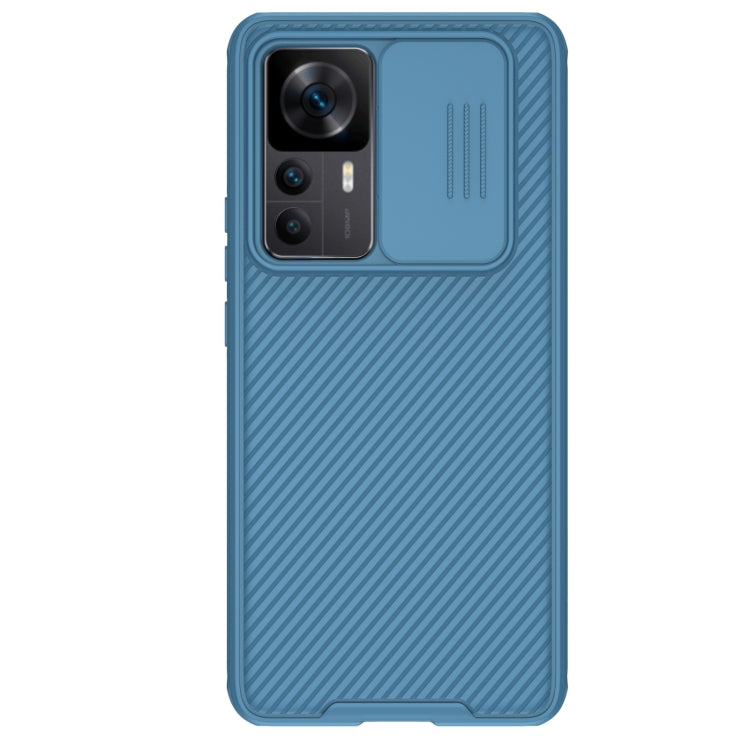 For Xiaomi Redmi K50 Ultra/12T NILLKIN CamShield Pro PC Phone Case(Blue) - Xiaomi Cases by NILLKIN | Online Shopping UK | buy2fix