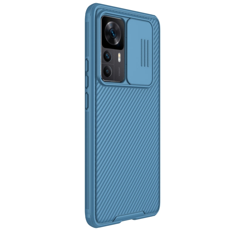 For Xiaomi Redmi K50 Ultra/12T NILLKIN CamShield Pro PC Phone Case(Blue) - Xiaomi Cases by NILLKIN | Online Shopping UK | buy2fix