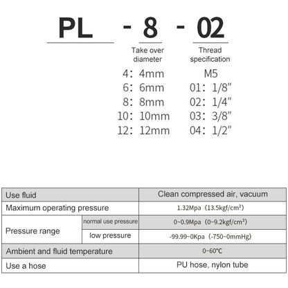 PL6-03 LAIZE Nickel Plated Copper Trachea Quick Fitting Twist Swivel Elbow Lock Female Connector -  by LAIZE | Online Shopping UK | buy2fix