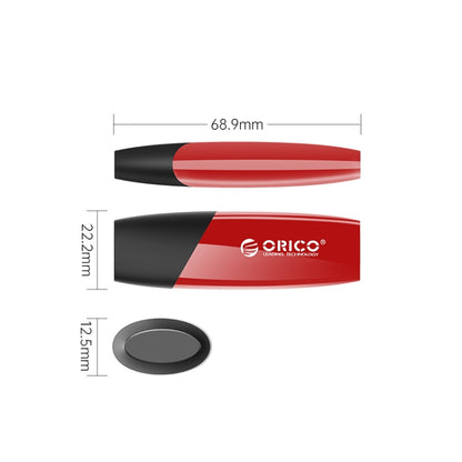 ORCIO USB3.0 U Disk Drive, Read: 260MB/s, Write: 15MB/s, Memory:128GB, Port:Type-C(Red) - USB Flash Drives by ORICO | Online Shopping UK | buy2fix