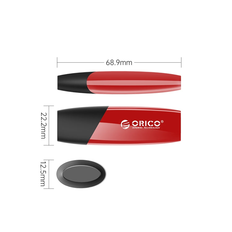 ORICO UFS Flash Drive, Read: 450MB/s, Write: 350MB/s, Memory:128GB, Port:USB-A(Red) - USB Flash Drives by ORICO | Online Shopping UK | buy2fix