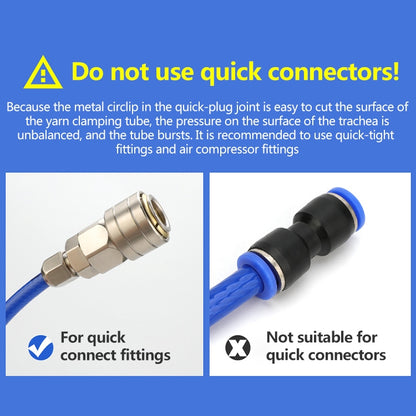 LAIZE High Pressure Flexible Polyurethane Pneumatic Tubing with Connector, Specification:10x6.5mm, 30m -  by LAIZE | Online Shopping UK | buy2fix