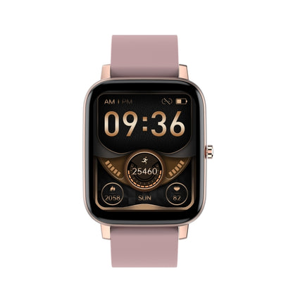 Ochstin 5H80 1.69 inch Square Screen Silicone Strap Heart Rate Blood Oxygen Monitoring Bluetooth Smart Watch(Pink) - Smart Wear by OCHSTIN | Online Shopping UK | buy2fix