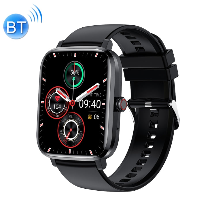 Ochstin 5HK20 1.85 inch Round Screen Silicone Strap Smart Watch with Bluetooth Call Function(Black) - Smart Wear by OCHSTIN | Online Shopping UK | buy2fix