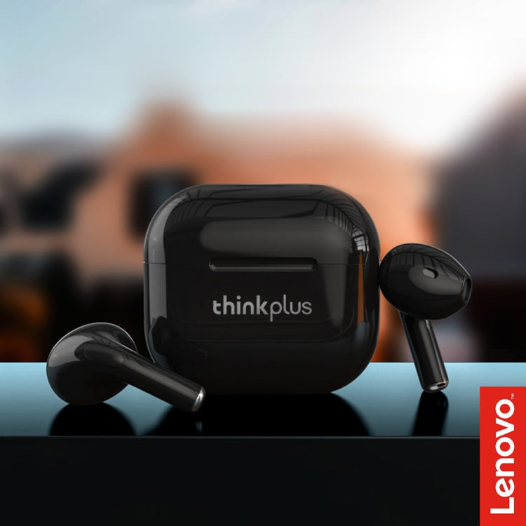 Lenovo LP40 TWS Wireless Bluetooth 5.1 Noise Reduction Earphone(Black) - TWS Earphone by Lenovo | Online Shopping UK | buy2fix