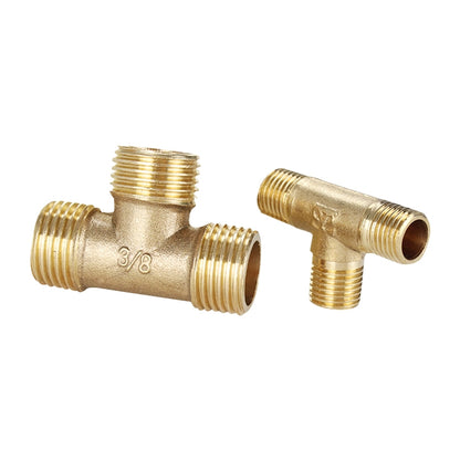 LAIZE External Thread Plumbing Copper Pipe Fittings, Caliber:1 Point(Three Way) -  by LAIZE | Online Shopping UK | buy2fix