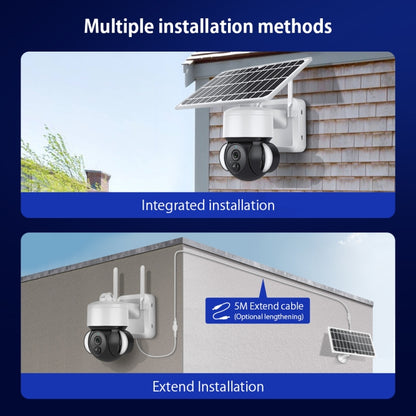 ST-S518-2M-TY 2.4G Wifi Solar Battery Powered Floodlight PTZ Camera with  PIR Human Detection - Security by buy2fix | Online Shopping UK | buy2fix