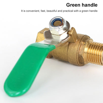 LAIZE Pneumatic Hose Connector Thickened Brass Ball Valve, Size:Double Inside 3 Point 3/8 inch -  by LAIZE | Online Shopping UK | buy2fix