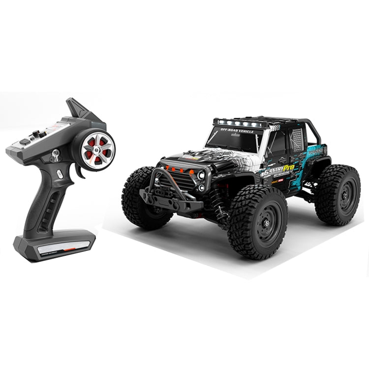 JJR/C Q117C Full Scale Brushless High Speed Off-Road Wrangler Remote Control Car(Black Blue) - RC Cars by JJR/C | Online Shopping UK | buy2fix