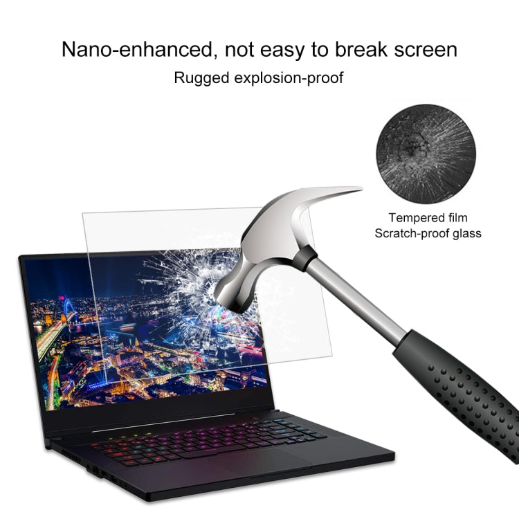 For ASUS ROG Zephyrus M (GM501) 15.6 inch Laptop Screen HD Tempered Glass Protective Film - Computer & Networking by buy2fix | Online Shopping UK | buy2fix