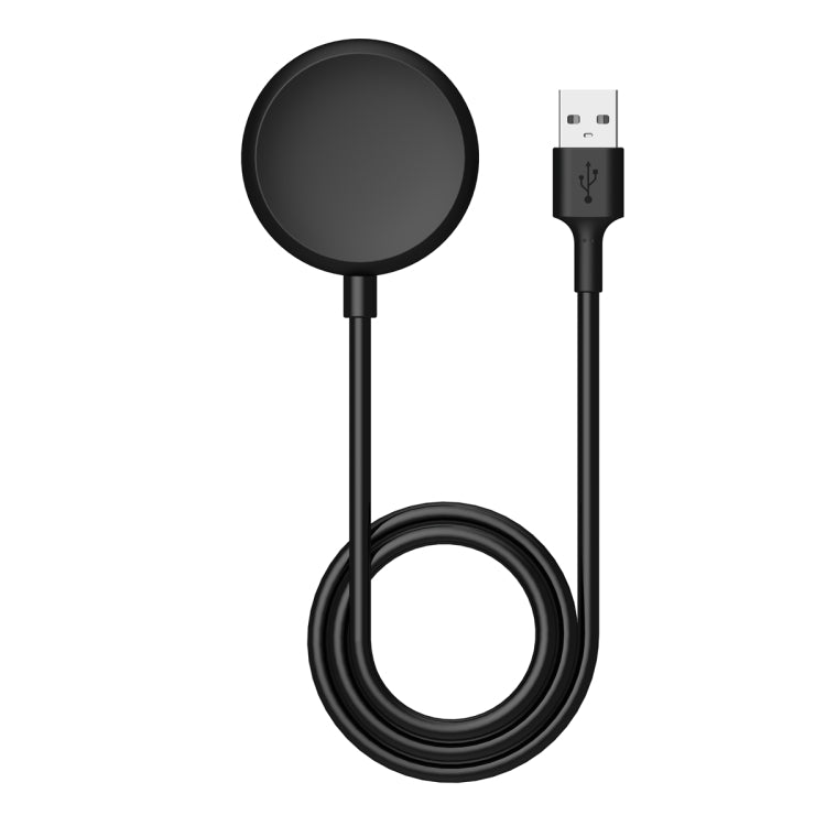 For Google Pixel Watch USB Port Smart Watch Magnetic Charging Cable, Length: 1m(Black) - Smart Wear by buy2fix | Online Shopping UK | buy2fix