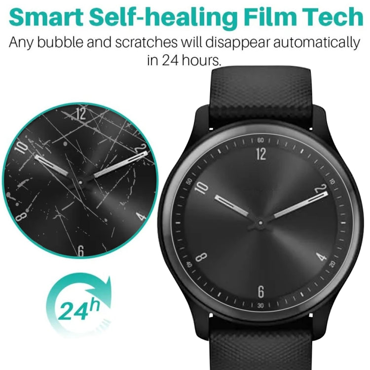 For Garmin Move Sport Soft Hydrogel Film Watch Screen Protector - Screen Protector by buy2fix | Online Shopping UK | buy2fix