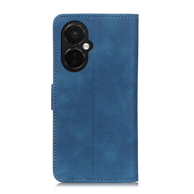 For OnePlus Nord CE 3 Lite KHAZNEH Retro Texture Flip Leather Phone Case(Blue) - OnePlus Cases by buy2fix | Online Shopping UK | buy2fix