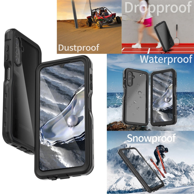 For Samsung Galaxy A14 5G RedPepper 360 Full Body Rugged Waterproof Phone Case(Black) - Galaxy Phone Cases by RedPepper | Online Shopping UK | buy2fix