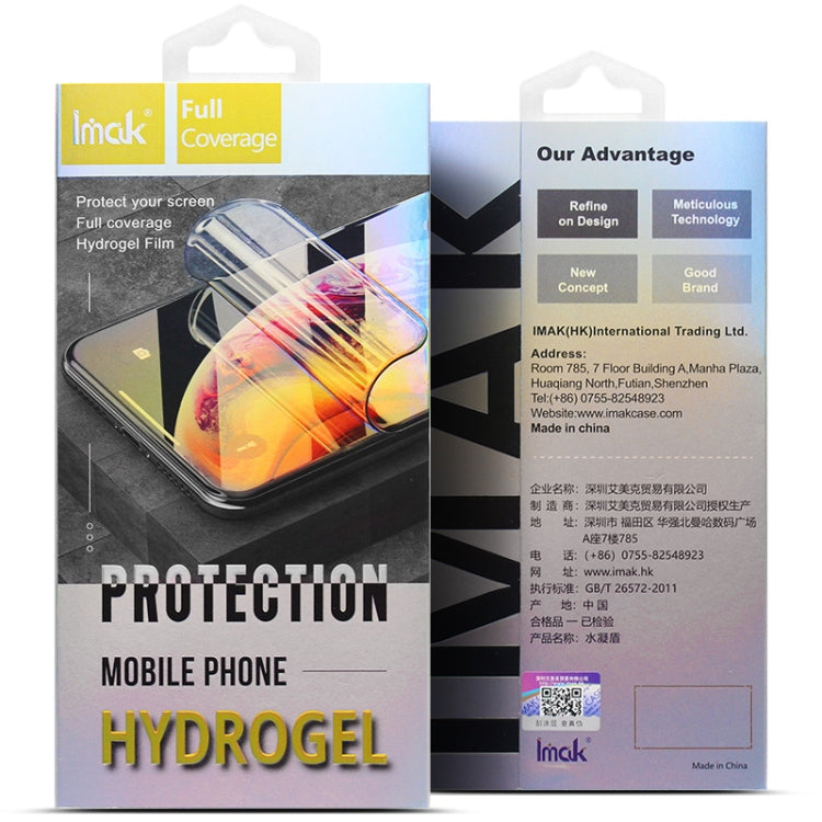 For Samsung Galaxy S23 Ultra 5G 2pcs imak Curved Full Screen Hydrogel Film Back Protector - Galaxy S23 Ultra 5G Tempered Glass by imak | Online Shopping UK | buy2fix