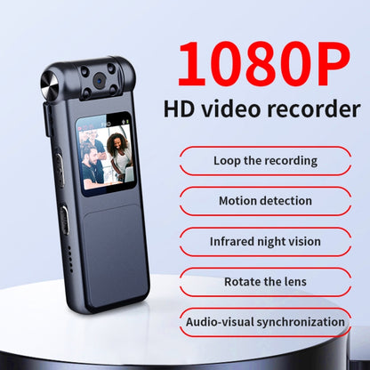 JNN V18 1080P Infrared Light Filling HD Video Recorder, Capacity:256G(Black) - Digital Video Recorder by JNN | Online Shopping UK | buy2fix