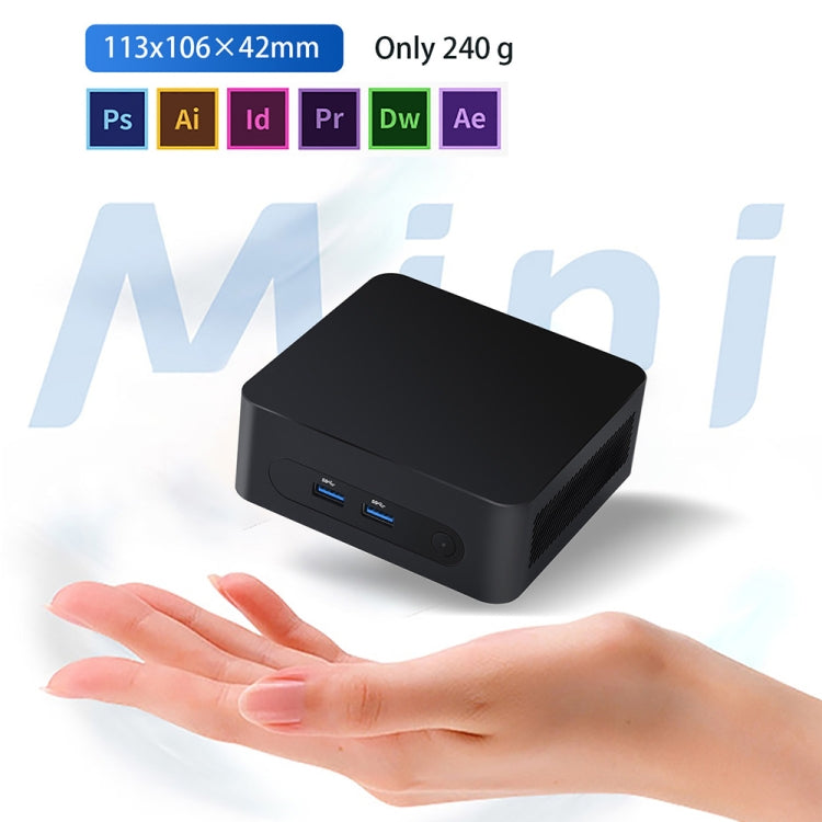 ZX03 Windows 11 Mini PC, Intel Alder Lake N95, Support Dual HDMI Output, Spec:16GB+256GB(US Plug) -  by buy2fix | Online Shopping UK | buy2fix