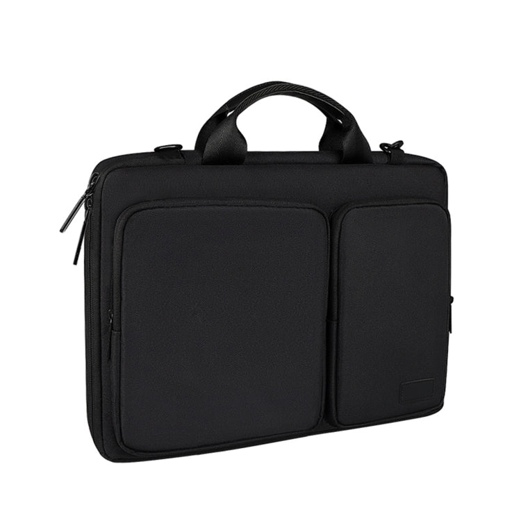 ST11 Polyester Thickened Laptop Bag, Size:14.1-15.4 inch(Black) -  by buy2fix | Online Shopping UK | buy2fix