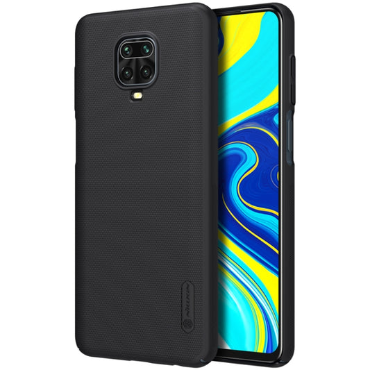 For Xiaomi Redmi Note 9 Pro NILLKIN Frosted Concave-convex Texture PC Protective Case(Black) - Xiaomi Cases by NILLKIN | Online Shopping UK | buy2fix