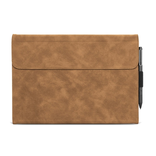 For Microsoft Surface Go 3 / 2 / 1 Sheepskin All-Inclusive Shockproof Protective Case(Brown) - Others by buy2fix | Online Shopping UK | buy2fix