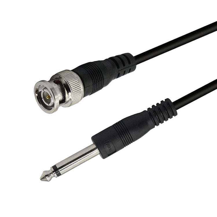 BNC Male To 6.35mm Plug Connection Cable, Length:2m - Security by buy2fix | Online Shopping UK | buy2fix